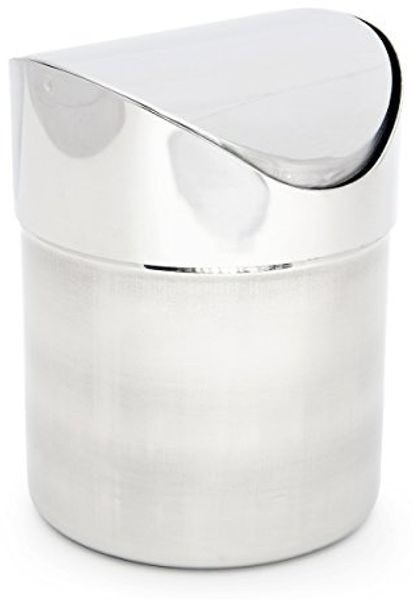 Edelstahl Tischabfallbehälter 1,2 Liter