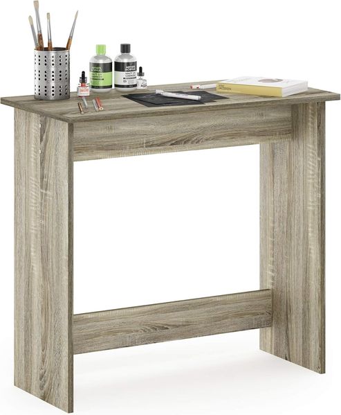 Furinno Simplistic Schreibtisch, Computertisch, PC-Tisch, Bürotisch, Holz, Sonoma Oak, 39.4 x 80 x 75.7 cm