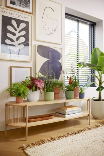 elho Vibes Fold Rund 35 Pflanzentopf - Blumentopf für Innen - 100% recyceltes Plastik - Ø 34.9 x H 32.4 - Schwarz/Anthrazit Bild 7