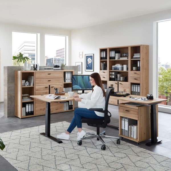 Regal Sonos , Holz, Holzwerkstoff , Holzfarben , 44 x 203 x 38 cm Bild 3