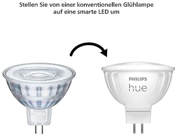 Philips Hue White Amb. MR16 LED Lampe Doppelpack 2x400lm Bild 7