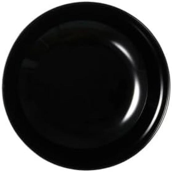 Hartglas-Geschirr 4every Day schwarz - Salatschale flach 17cm 4every Day schwarz