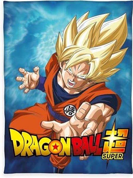 Babydecke Dragonball Super Wellsoft-Flauschdecke Gr. 150/200 cm Kuscheldecke, Herding, Kinder Kuscheldecke Babydecke