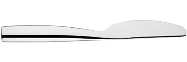 Alessi Tafelmesser, Stahl, Silber, 3 x 26 x 5 cm, 6-Einheiten