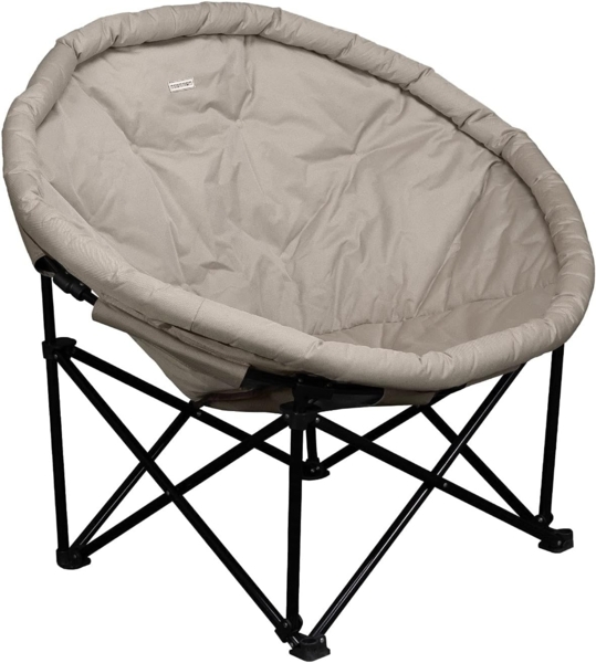 anndora Campingstuhl XXL Camping Relax Sessel Moonchair faltbar, wasserabweisende gepolsterte Sizfläche - leicht entfaltbar Bild 5