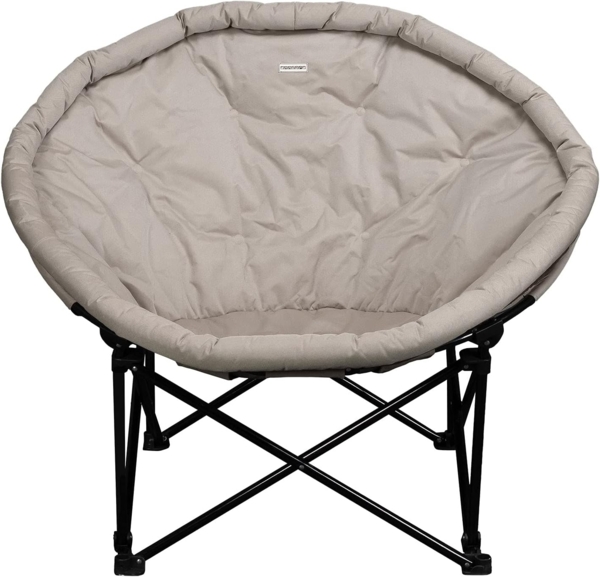 anndora Campingstuhl XXL Camping Relax Sessel Moonchair faltbar, wasserabweisende gepolsterte Sizfläche - leicht entfaltbar Bild 7