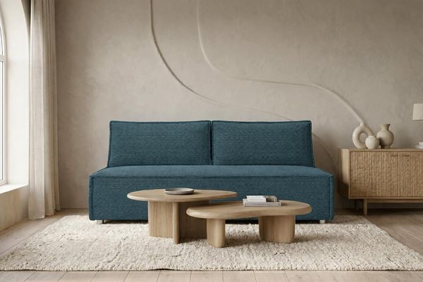 Kaiser Möbel Sofa mit schlaffunktion und bettkasten DUE