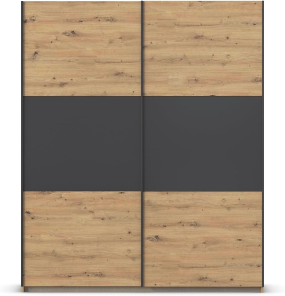 rauch Schwebetürenschrank Kleiderschrank Schrank Garderobe Garderobenschrank Wäscheschrank NEO (in 3 verschiedenen Ausstattungen BASIC/CLASSIC/PREMIUM) mit großzügigem Stauraum und vielfältigen Farbkombinationen Bild 8