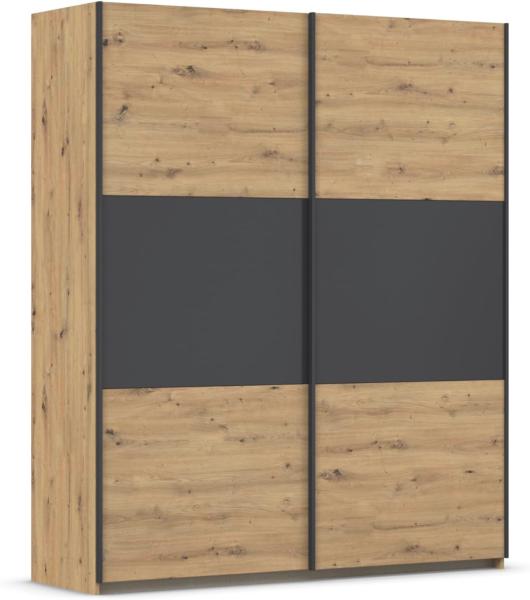 rauch Schwebetürenschrank Kleiderschrank Schrank Garderobe Garderobenschrank Wäscheschrank NEO (in 3 verschiedenen Ausstattungen BASIC/CLASSIC/PREMIUM) mit großzügigem Stauraum und vielfältigen Farbkombinationen Bild 1