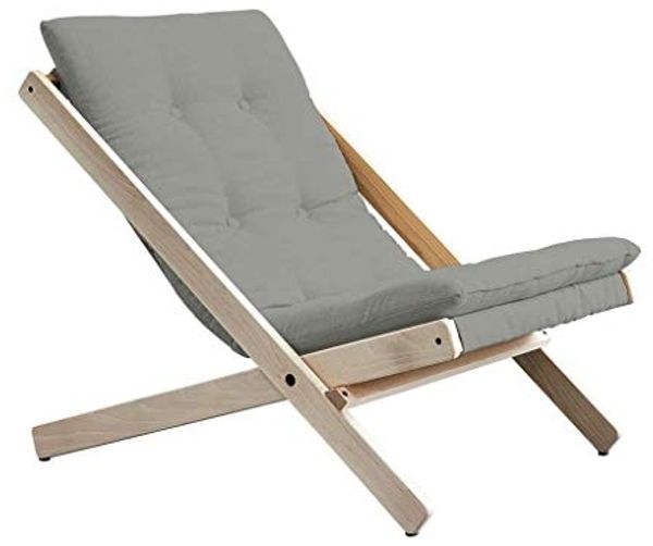 KARUP DESIGN BOOGIE Futon Liegestuhl Gestell Natur / Grey