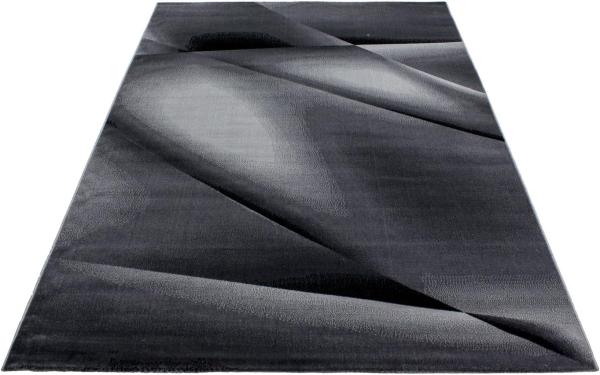 Teppich MIAMI BLACK 80 X 150cm Rechteck