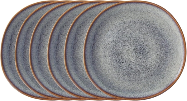 like. by Villeroy & Boch Lave beige Frühstücksteller ø 23 cm 6er Set