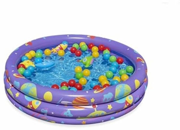 Bestway Gerahmter Pool Rund 2 Jahr(e) Blau Violett