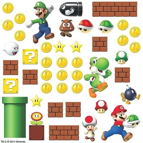 Nintendo Super Mario - Build a Scene Wallstickers