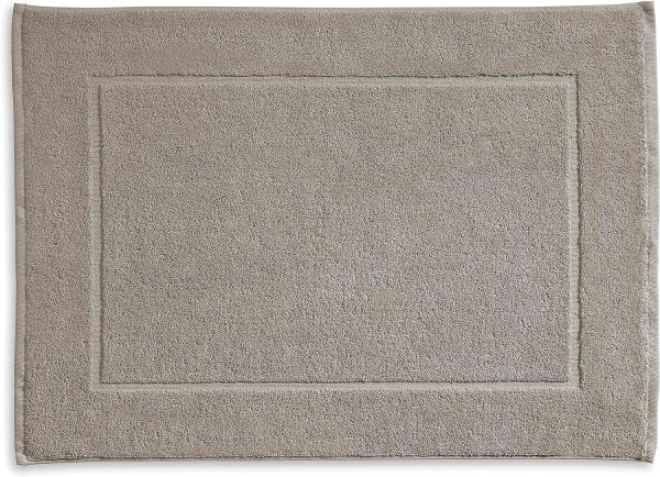 Kela Badvorleger Ladessa, 60x100 cm, 100% Baumwolle, Silbergrau, waschbar bei 60° C, für Fußbodenheizung geeignet, 23486 Bild 1