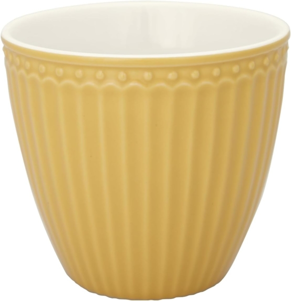 Greengate Latte Cup Alice Honey Mustard STWLATAALI4006