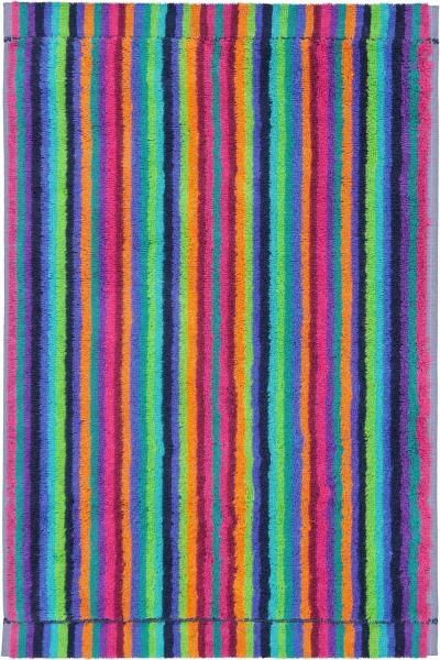 CAWÖ Gästetuch - C Life Style Stripes, Walkfrottier Multicolor 30x50cm