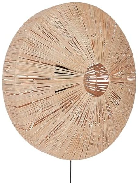 Wandlampe LUMUT Geflecht Naturfarben