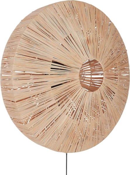 Wandlampe LUMUT Geflecht Naturfarben