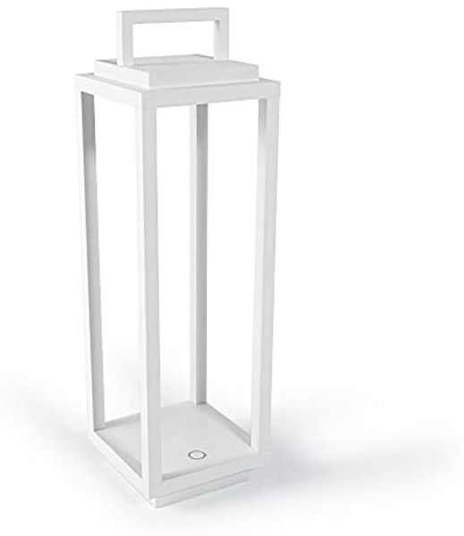ab+ by Abert Resort tragbare Tischleuchte weiss