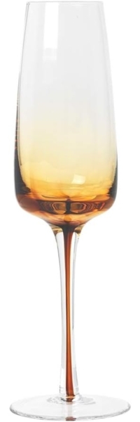 Broste Copenhagen AMBER Champagnerglas caramel 0,2 l