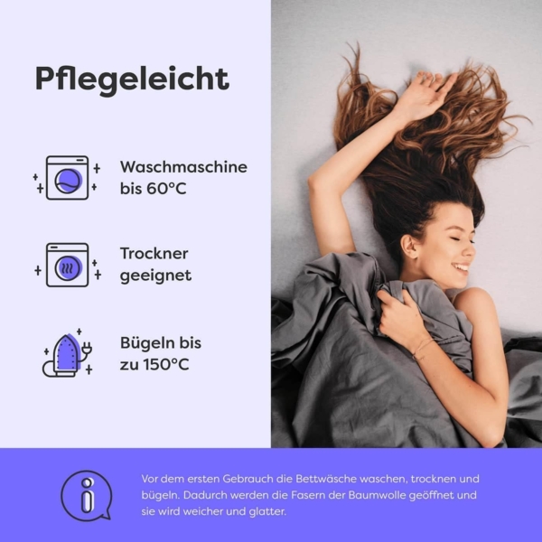 Wolkenfeld Spannbettlaken Boxspringbett Bettlaken - Spannbetttuch für Matratzen bis 40cm, Jersey, Gummizug: rundum, (1 Stück), Elastisch & Rutschfest: 90x200, 140x200, 160x200, 180x200 & Übergrößen Bild 4