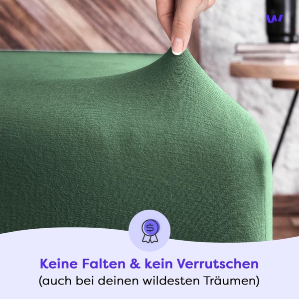 Wolkenfeld Spannbettlaken Boxspringbett Bettlaken - Spannbetttuch für Matratzen bis 40cm, Jersey, Gummizug: rundum, (1 Stück), Elastisch & Rutschfest: 90x200, 140x200, 160x200, 180x200 & Übergrößen Bild 3