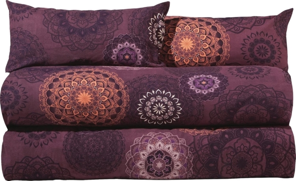 Erwin Müller Bettwäsche Bettwäsche Sparpaket 4-teilig, Biber, Edelflanell Ornamente Bild 1