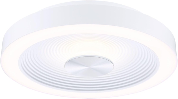 Paulmann 71177 LED Deckenleuchte Volea 3000K dimmbar Weiß Silber IP44