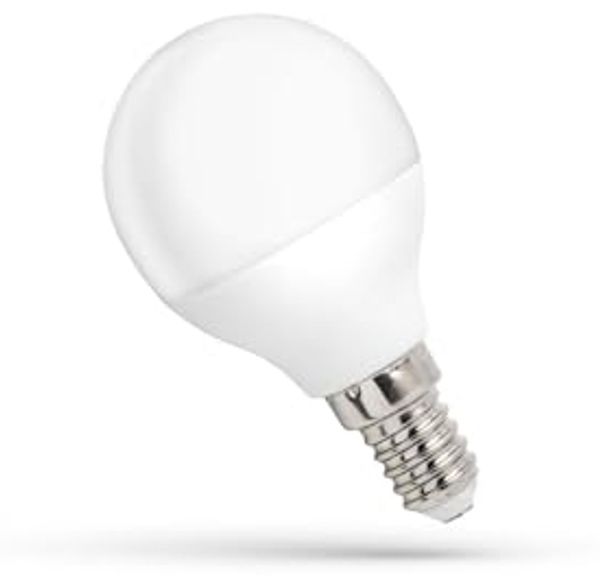 Spectrum LED-Leuchtmittel LED E14 G45 Tropfenform 1W = 10W 270° Birne 90lm 230V Warmweiß 3000K, E14, Warmweiß