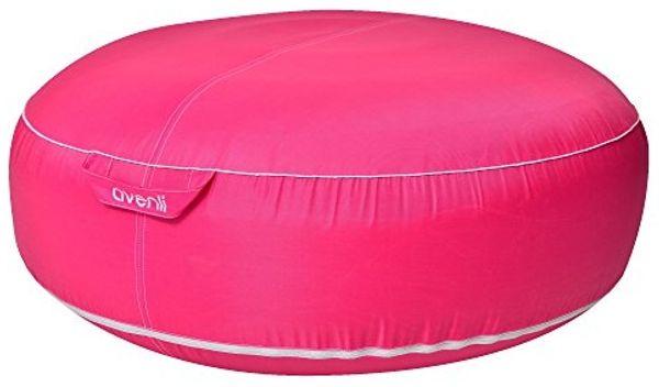 Jilong Campingstuhl Avenli Pouf Sitzkissen 98x38 cm Sitzsack aufblasbar gewebeverstärkter Bezug wasserfest Outdoor pink