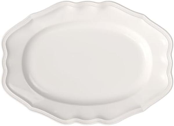 Platte oval 37cm Manoir Villeroy und Boch Servierplatte - Mikrowelle geeignet, Spülmaschinenfest