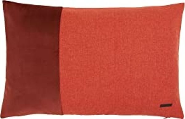 Esprit Dekokissen Harp, mit Keder und Applikation, Kissenhülle ohne Füllung, 1 Stück