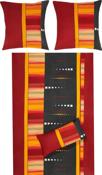 Erwin Müller Bettwäsche Bettwäsche, Jersey, 3 teilig, Single-Jersey Streifen