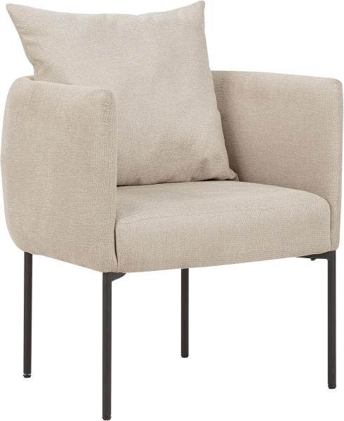 Sessel MALMOS Stoff Helles Beige
