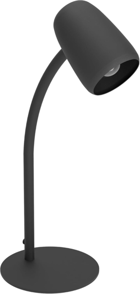 Eglo Tischleuchte Carlo schwarz 46 x 9 cm