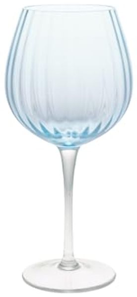 Greengate Weinglas Alice Weinglas pale blue 23cm, Glas