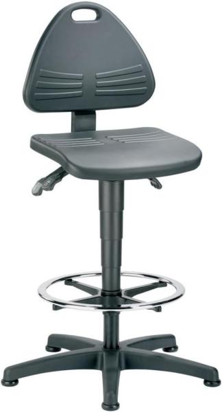 Stuhl Isitec 9613-2000 mit Gleitern u. Fußring