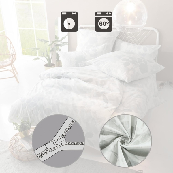 Erwin Müller Bettwäsche Bettwäsche, Biber, 2 teilig, Flanell Blumen Bild 6