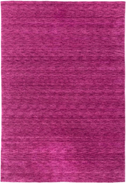 Morgenland Gabbeh Teppich - Uni - rechteckig - 60 x 40 - Lila