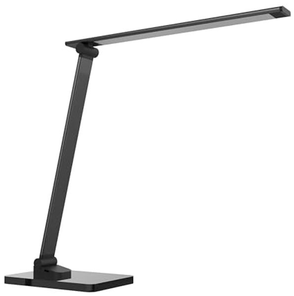 UNILUX LED-Tischleuchte POPY, dimmbar, schwarz