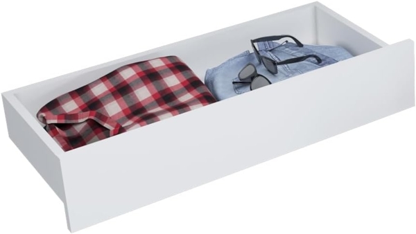 Schwebetrenschrank MES 2-trig Schrank 200 cm (mit Spiegel) Farbe: Schwarz , wei Bild 5