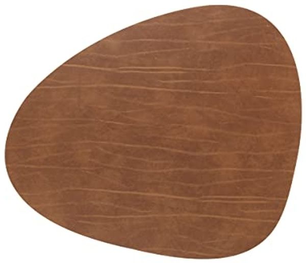 LIND DNA Table Mat Curve L 37x44 cm Buffalo Nature