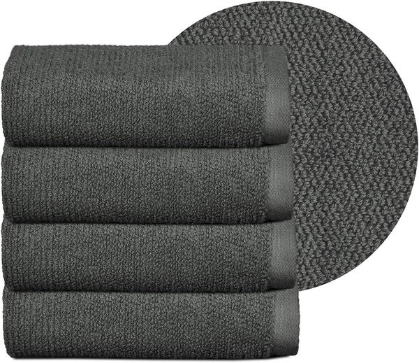 Beautex Handtuch Set Handtuch Set, Made in Europe, Frottier (Multischlaufen-Optik, Frottier Premium Set aus 100% Baumwolle 550g/m)