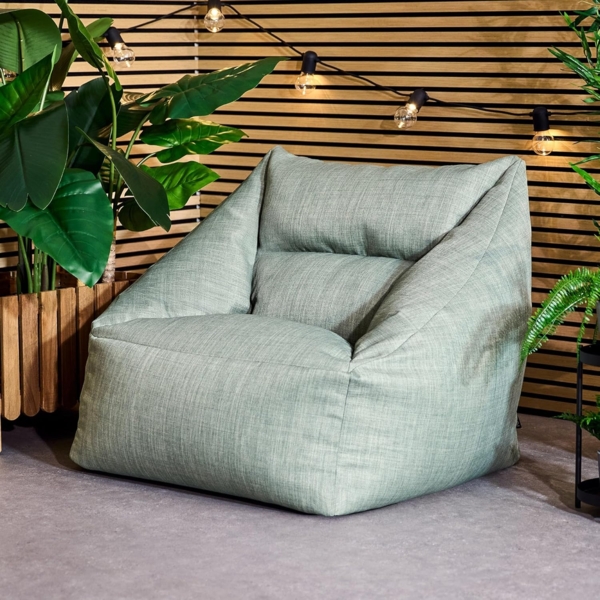 icon Sitzsack Erwachsene Sessel mit Outdoor-Gewebebezug „Natalia", Sitzsack XXL, Made in Germany, für Erwachsene & Kinder, mit Füllung Bild 4