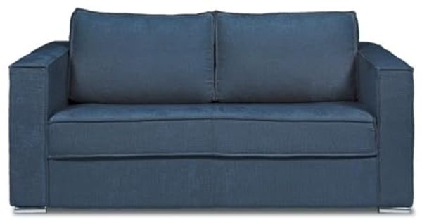 Vente-unique - LORETO Sofa Stoff Blau - B 223 cm95 cm x H 90 cm x L 215 cm Bild 6