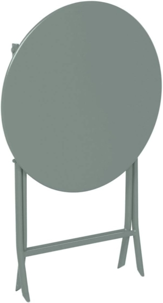 Hespéride - Runder klappbarer Gartentisch Greensboro Olivgrün - 2 Plätze - Olivengrün Bild 5