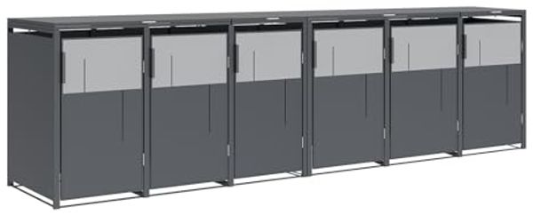 Westmann Tonus 6 | Metall Mülltonnenbox 6er |