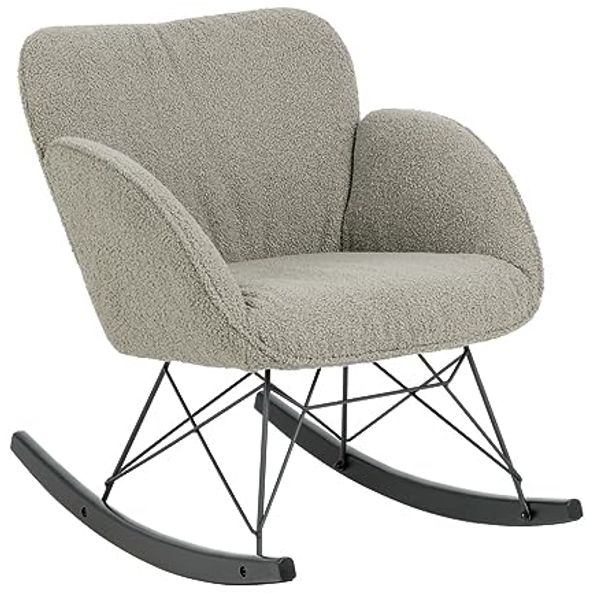 Europe Baby Luna Schaukelstuhl Orson Grey Brown Gr