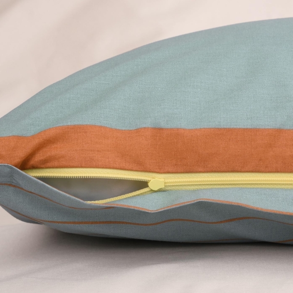 TOM TAILOR HOME Bettwäsche BOLD STRIPES in Gr. 135x200 cm, 155x220 cm oder 200x220 cm, Renforcé, 2 teilig, new bedroom, mit farbigem Markenreißverschluss Bild 4